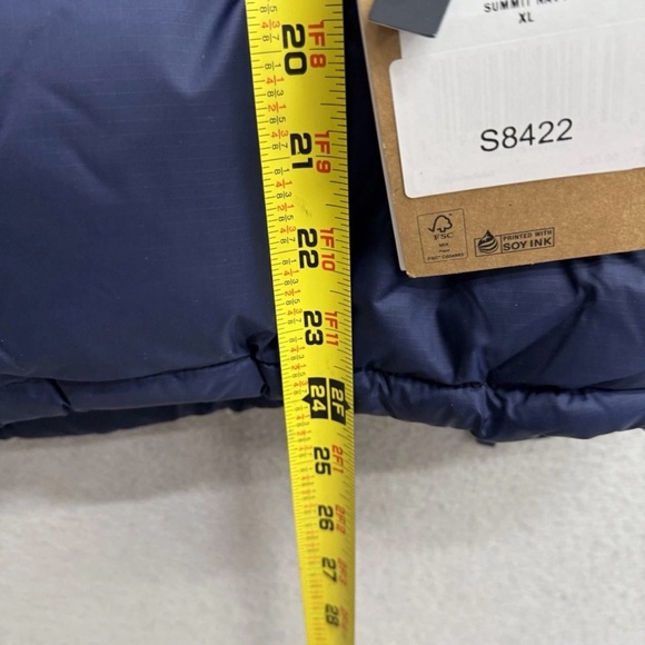 The North Face Summit Navy down Jacket NWT - Picture 7 of 9